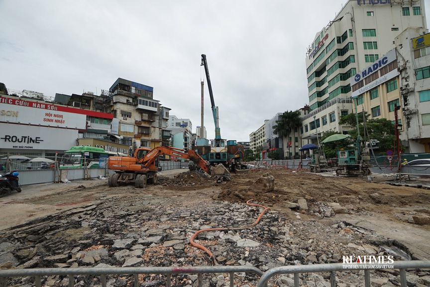 Hà Nội: Hầm chui Giải Phóng - Kim Đồng dần thành hình- Ảnh 12.