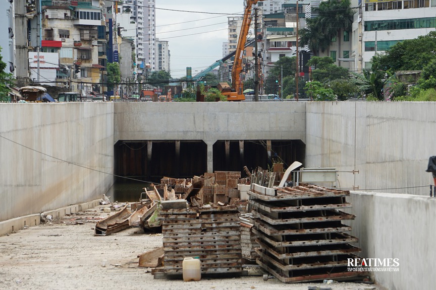 Hà Nội: Hầm chui Giải Phóng - Kim Đồng dần thành hình- Ảnh 16.