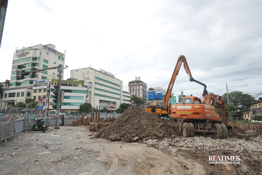 Hà Nội: Hầm chui Giải Phóng - Kim Đồng dần thành hình- Ảnh 3.