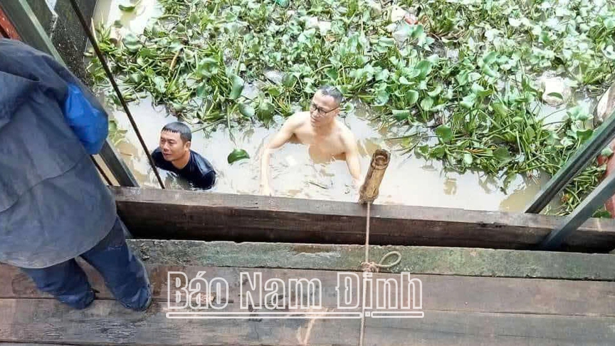 Nam Định: Dồn lực đảm bảo an toàn cho người dân vùng bối trong mưa, lũ- Ảnh 14.