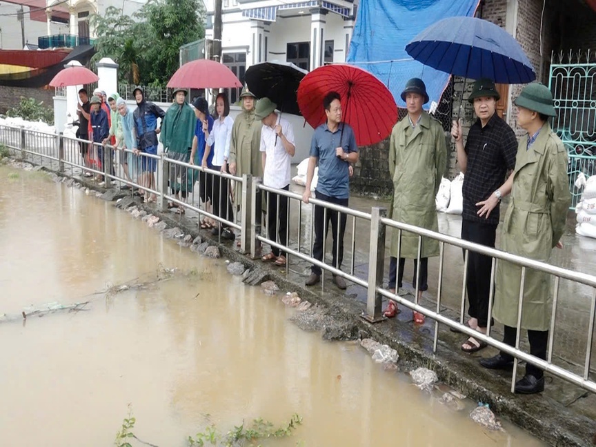 Huyện Mỹ Đức (Hà Nội): Chủ động ứng phó với ngập úng sau bão số 3- Ảnh 2.