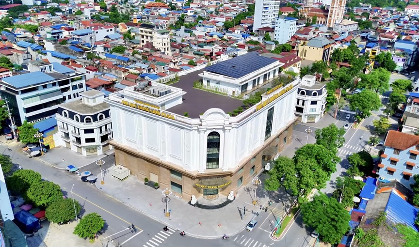 Thái Nguyên: Cận cảnh trung tâm thương mại trên "đất vàng" đang bỏ trống- Ảnh 1.