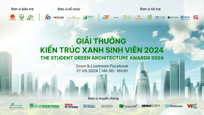 Giải thưởng "Kiến trúc xanh sinh viên 2024": Sân chơi sáng tạo cho thế hệ kiến trúc sư tương lai- Ảnh 2.