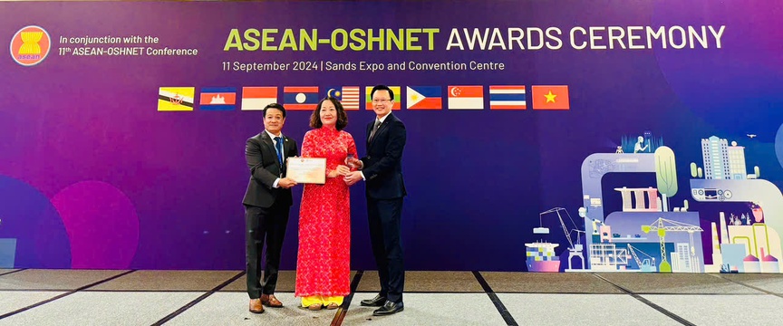 Sanvinest Khánh Hòa nhận giải thưởng ASEAN về an toàn và sức khỏe nghề nghiệp- Ảnh 1.