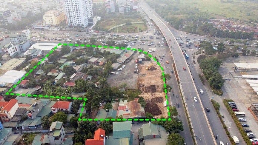 GPMB để đấu giá khu đất 'vàng' 1,35ha đối diện Aeon Mall đầu tiên của Hà Nội- Ảnh 1.