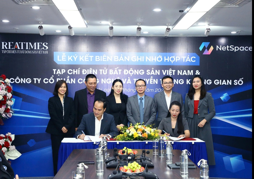 Tạp chí điện tử Bất động sản Việt Nam ký kết hợp tác với CTCP Công nghệ và Truyền thông Không gian số- Ảnh 2. Tạp chí điện tử Bất động sản Việt Nam ký kết hợp tác với CTCP Công nghệ và Truyền thông Không gian số- Ảnh 2.