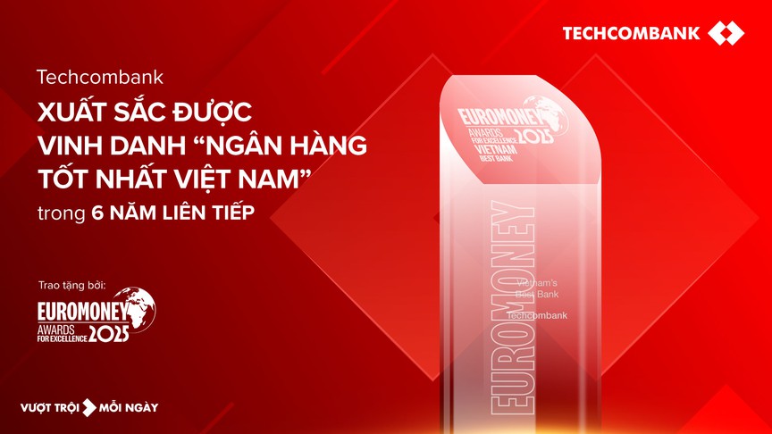 Techcombank lần thứ 6 liên tiếp được Euromoney vinh danh "Ngân hàng tốt nhất Việt Nam"- Ảnh 1.
