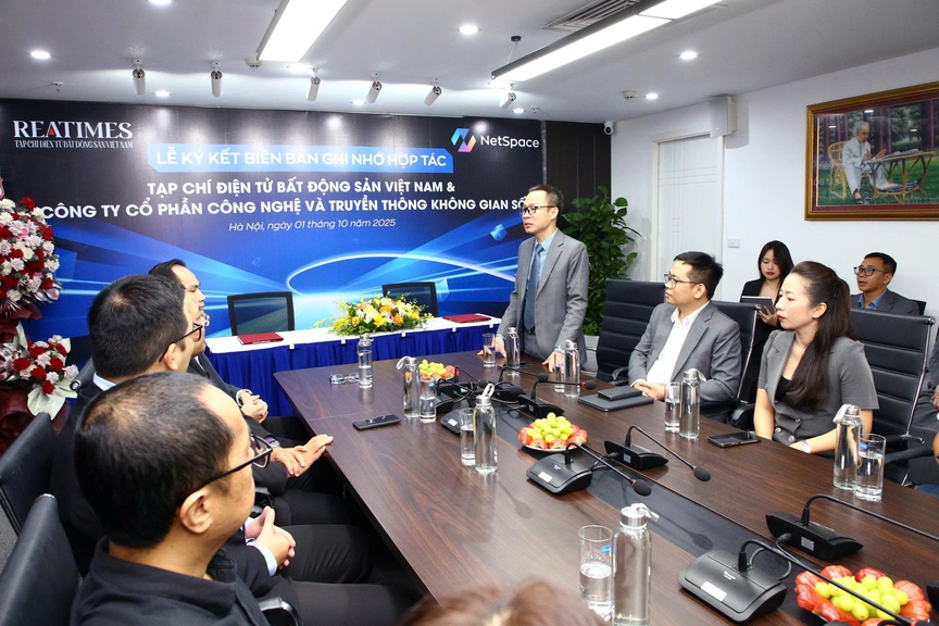 Tạp chí điện tử Bất động sản Việt Nam ký kết hợp tác với CTCP Công nghệ và Truyền thông Không gian số- Ảnh 1. Tạp chí điện tử Bất động sản Việt Nam ký kết hợp tác với CTCP Công nghệ và Truyền thông Không gian số- Ảnh 1.
