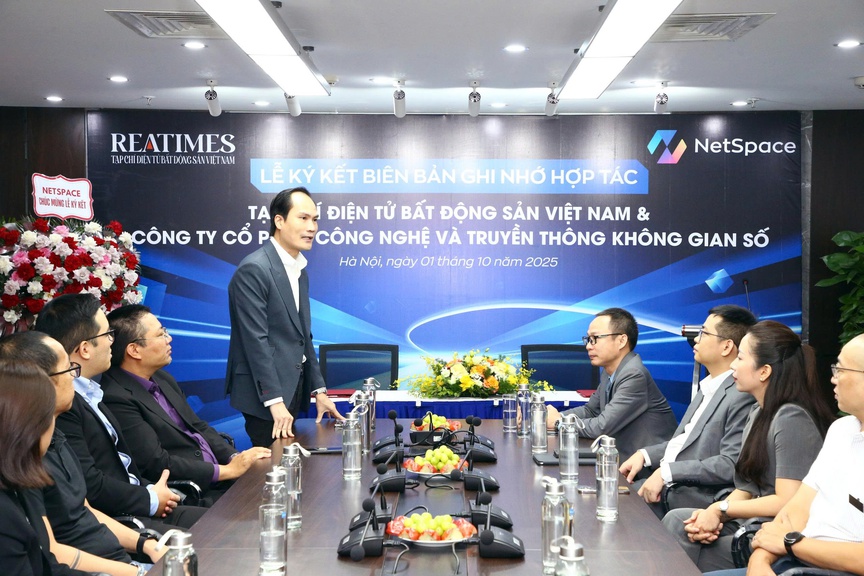 Tạp chí điện tử Bất động sản Việt Nam ký kết hợp tác với CTCP Công nghệ và Truyền thông Không gian số- Ảnh 3. Tạp chí điện tử Bất động sản Việt Nam ký kết hợp tác với CTCP Công nghệ và Truyền thông Không gian số- Ảnh 3.