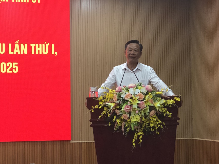 Đại hội đại biểu Đảng bộ tỉnh Cà Mau lần thứ I, nhiệm kỳ 2025 - 2030: “Đoàn kết - Dân chủ - Trách nhiệm - Đột phá - Phát triển”- Ảnh 1. Đại hội đại biểu Đảng bộ tỉnh Cà Mau lần thứ I, nhiệm kỳ 2025 - 2030: “Đoàn kết - Dân chủ - Trách nhiệm - Đột phá - Phát triển”- Ảnh 1.