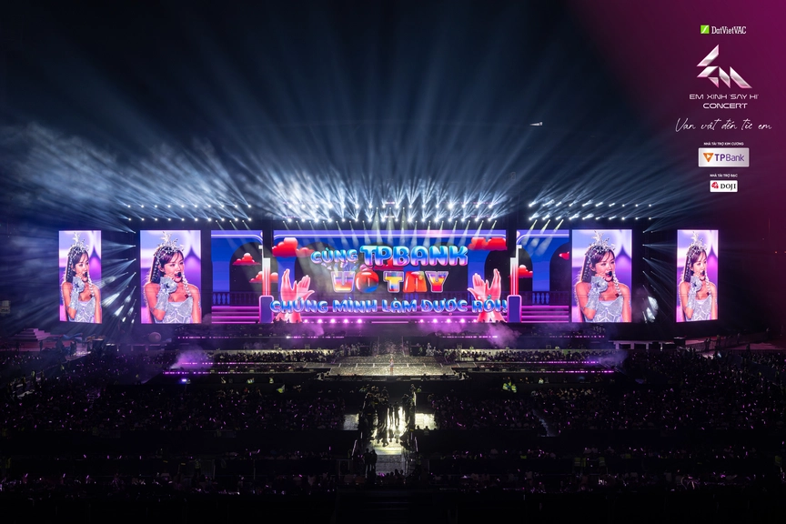 “Phải lòng” Bank Tím tại Em Xinh “Say Hi” Concert Đêm 2- Ảnh 4.
