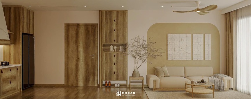 Lối sống tối giản và ấm áp trong căn hộ lấy gỗ làm chủ đạo- Ảnh 2. Lối sống tối giản và ấm áp trong căn hộ lấy gỗ làm chủ đạo- Ảnh 2.