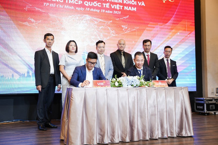Kết nối sức mạnh Tài chính và Công nghệ Bất động sản – Bước tiến quan trọng của Thiên Khôi Group và VIB- Ảnh 1. Kết nối sức mạnh Tài chính và Công nghệ Bất động sản – Bước tiến quan trọng của Thiên Khôi Group và VIB- Ảnh 1.