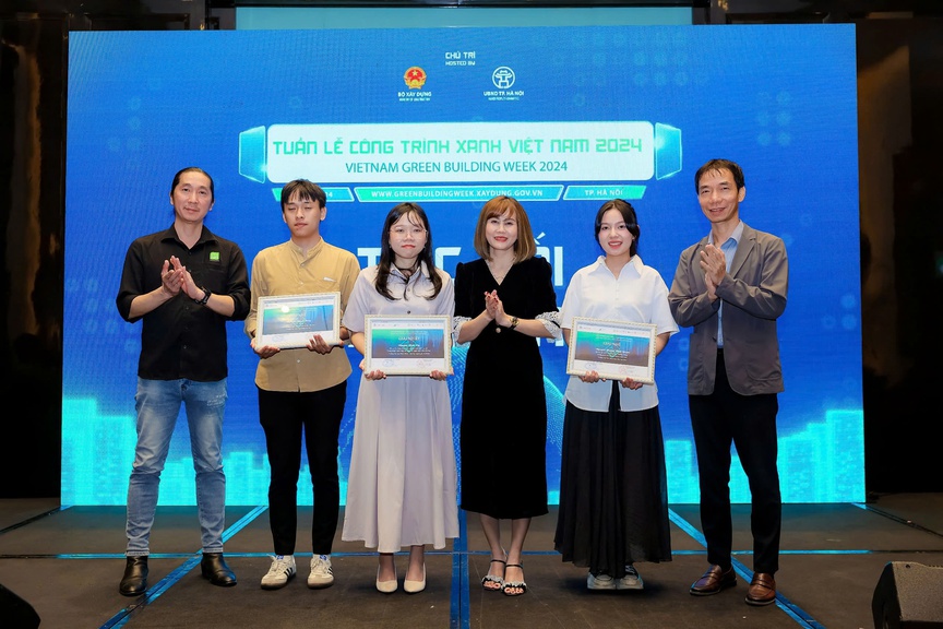 Giải thưởng "Kiến Trúc Xanh Sinh Viên 2025" thu hút gần 100 đồ án xuất sắc- Ảnh 2. Giải thưởng "Kiến Trúc Xanh Sinh Viên 2025" thu hút gần 100 đồ án xuất sắc- Ảnh 2.