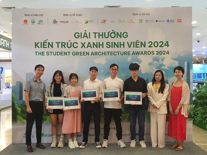 Giải thưởng "Kiến Trúc Xanh Sinh Viên 2025" thu hút gần 100 đồ án xuất sắc- Ảnh 3. Giải thưởng "Kiến Trúc Xanh Sinh Viên 2025" thu hút gần 100 đồ án xuất sắc- Ảnh 3.