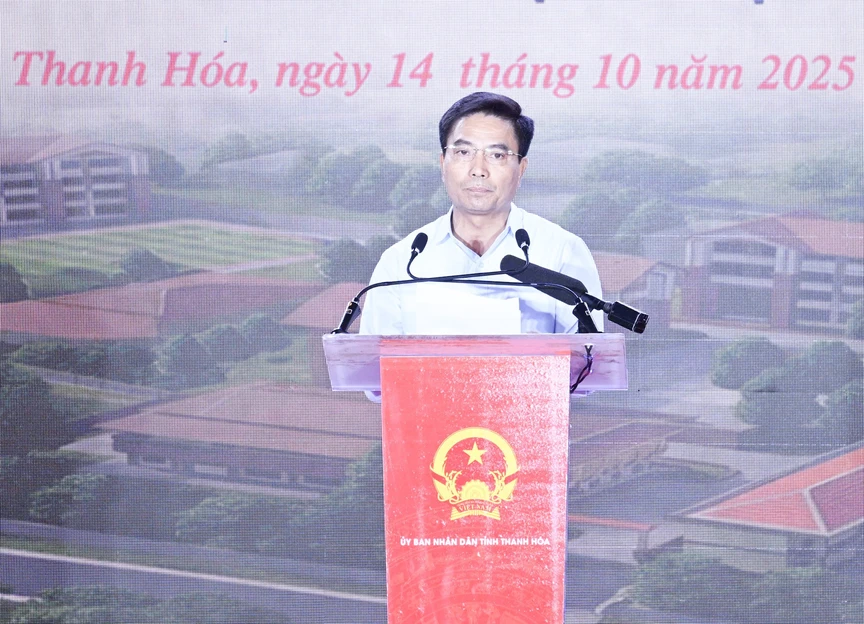 Thanh Hóa: Khởi công, khánh thành nhiều dự án lớn chào mừng Đại hội đại biểu Đảng bộ tỉnh lần thứ XX- Ảnh 2. Thanh Hóa: Khởi công, khánh thành nhiều dự án lớn chào mừng Đại hội đại biểu Đảng bộ tỉnh lần thứ XX- Ảnh 2.
