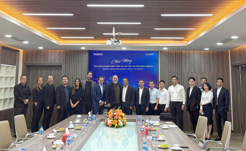 Taseco Land hợp tác chiến lược với Tập đoàn Sunset (Dubai) - thương hiệu quản lý khách sạn và phong cách sống hàng đầu thế giới- Ảnh 1. Taseco Land hợp tác chiến lược với Tập đoàn Sunset (Dubai) - thương hiệu quản lý khách sạn và phong cách sống hàng đầu thế giới- Ảnh 1.