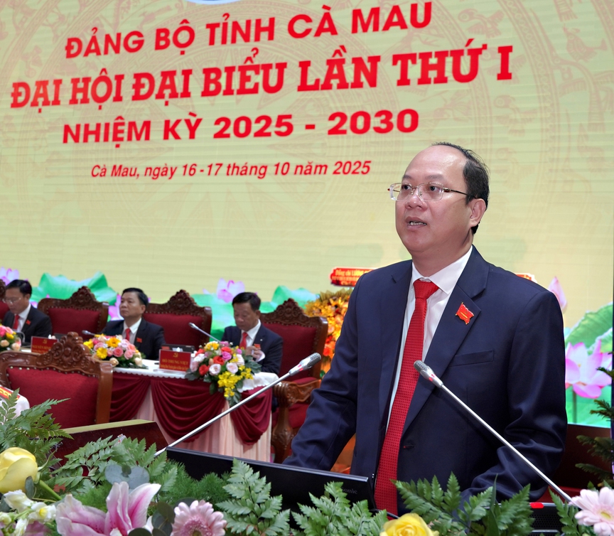 Khai mạc phiên trù bị Đại hội đại biểu Đảng bộ tỉnh Cà Mau lần thứ I, nhiệm kỳ 2025 - 2030- Ảnh 1. Khai mạc phiên trù bị Đại hội đại biểu Đảng bộ tỉnh Cà Mau lần thứ I, nhiệm kỳ 2025 - 2030- Ảnh 1.