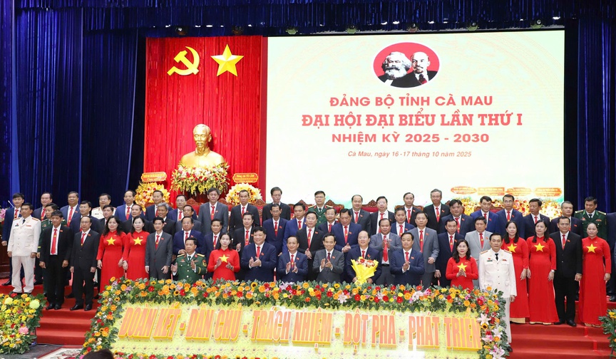 Danh sách Ban Thường vụ, Ban Chấp hành, Tỉnh ủy Cà Mau nhiệm kỳ 2025-2030- Ảnh 1. Danh sách Ban Thường vụ, Ban Chấp hành, Tỉnh ủy Cà Mau nhiệm kỳ 2025-2030- Ảnh 1.