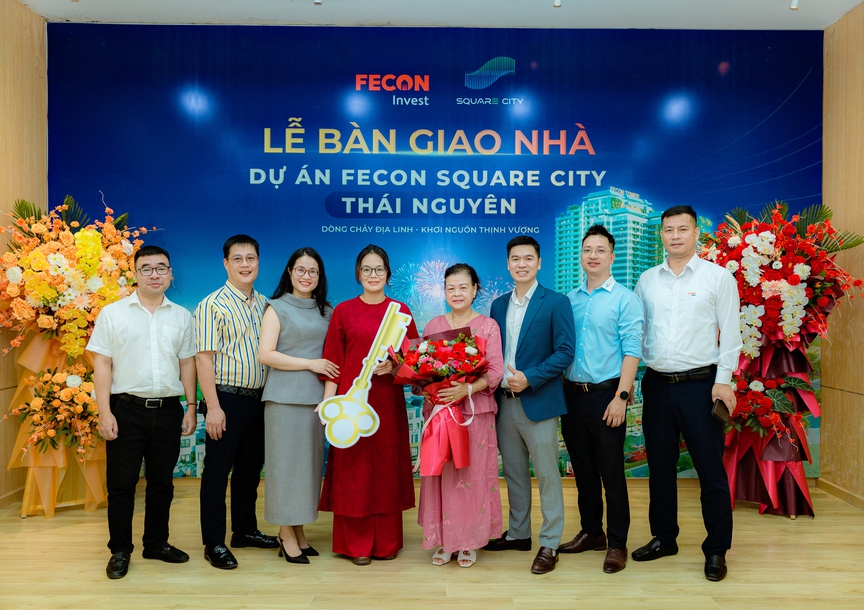 Bàn giao shophouse đầu tiên tại dự án FECON Square City kích hoạt tương lai phồn vinh tại Vạn Xuân, Thái Nguyên- Ảnh 1. Bàn giao shophouse đầu tiên tại dự án FECON Square City kích hoạt tương lai phồn vinh tại Vạn Xuân, Thái Nguyên- Ảnh 1.