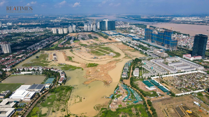 "Khu nhà giàu" Ciputra Hà Nội vẫn như ốc đảo sau hơn 1 ngày tạnh ráo- Ảnh 3. "Khu nhà giàu" Ciputra Hà Nội vẫn như ốc đảo sau hơn 1 ngày tạnh ráo- Ảnh 3.