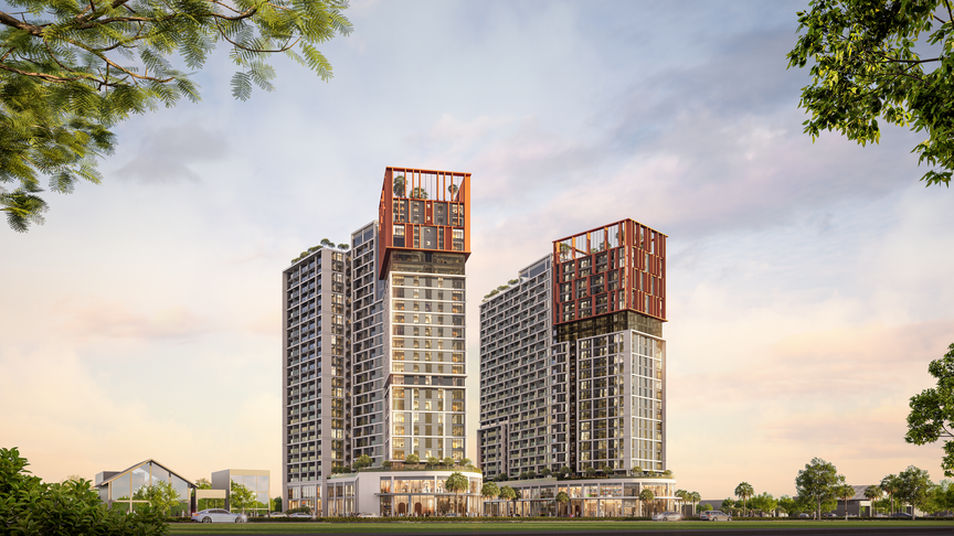 Cora Tower: Biểu tượng phồn vinh giữa trung tâm mới Nam Đà Nẵng- Ảnh 3. Cora Tower: Biểu tượng phồn vinh giữa trung tâm mới Nam Đà Nẵng- Ảnh 3.