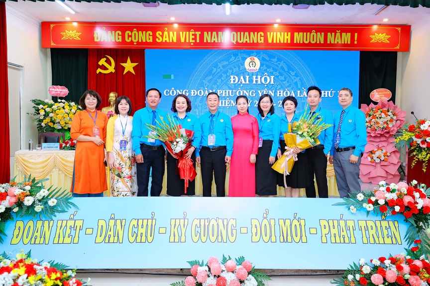 Đại hội Công đoàn phường Yên Hoà lần thứ I, nhiệm kỳ 2025 - 2030- Ảnh 2. Đại hội Công đoàn phường Yên Hoà lần thứ I, nhiệm kỳ 2025 - 2030- Ảnh 2.