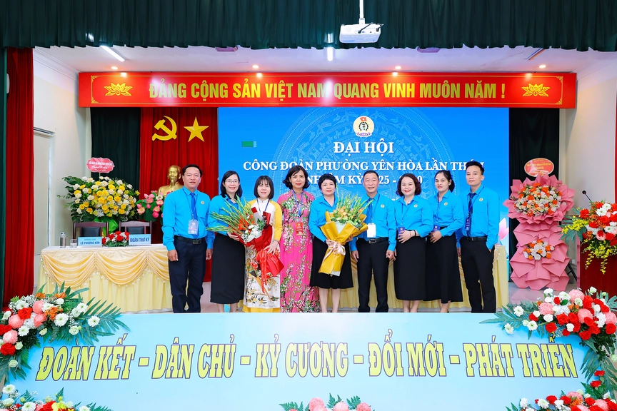 Đại hội Công đoàn phường Yên Hoà lần thứ I, nhiệm kỳ 2025 - 2030- Ảnh 3. Đại hội Công đoàn phường Yên Hoà lần thứ I, nhiệm kỳ 2025 - 2030- Ảnh 3.