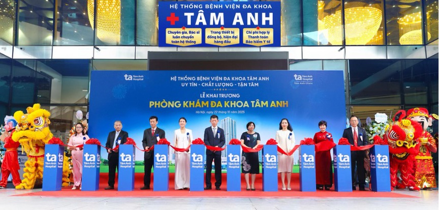 Phòng khám Đa khoa Tâm Anh Cầu Giấy đi vào hoạt động, người dân Thủ đô dễ dàng tiếp cận y tế chất lượng cao- Ảnh 1. Phòng khám Đa khoa Tâm Anh Cầu Giấy đi vào hoạt động, người dân Thủ đô dễ dàng tiếp cận y tế chất lượng cao- Ảnh 1.
