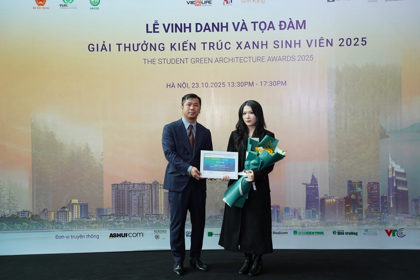 Kiến trúc xanh sinh viên 2025: Vinh danh 19 đồ án xuất- Ảnh 3. Kiến trúc xanh sinh viên 2025: Vinh danh 19 đồ án xuất- Ảnh 3.