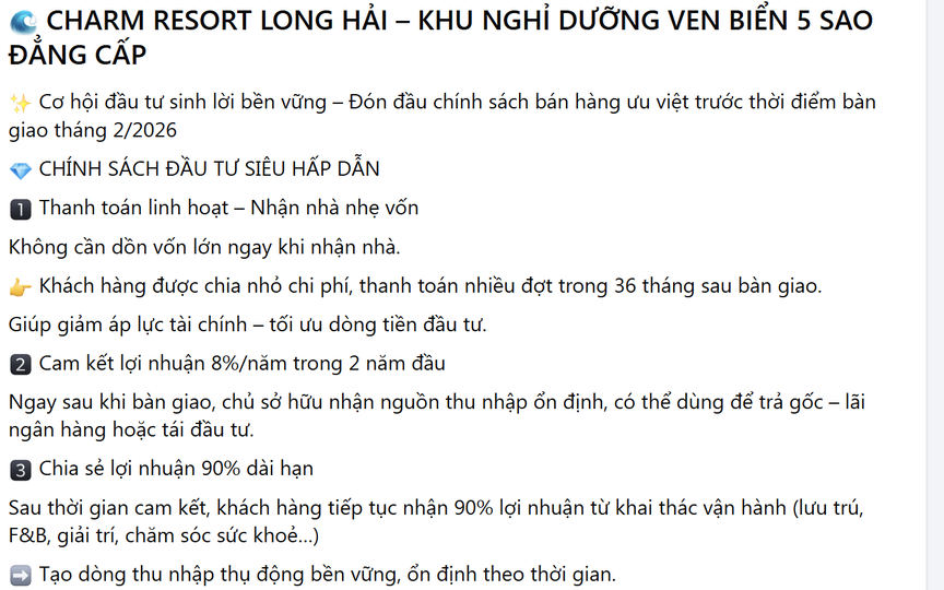 "Cam kết lợi nhuận" tái xuất, liệu có hâm nóng thị trường bất động sản nghỉ dưỡng?- Ảnh 3. "Cam kết lợi nhuận" tái xuất, liệu có hâm nóng thị trường bất động sản nghỉ dưỡng?- Ảnh 3.