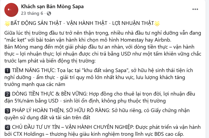 "Cam kết lợi nhuận" tái xuất, liệu có hâm nóng thị trường bất động sản nghỉ dưỡng?- Ảnh 2. "Cam kết lợi nhuận" tái xuất, liệu có hâm nóng thị trường bất động sản nghỉ dưỡng?- Ảnh 2.