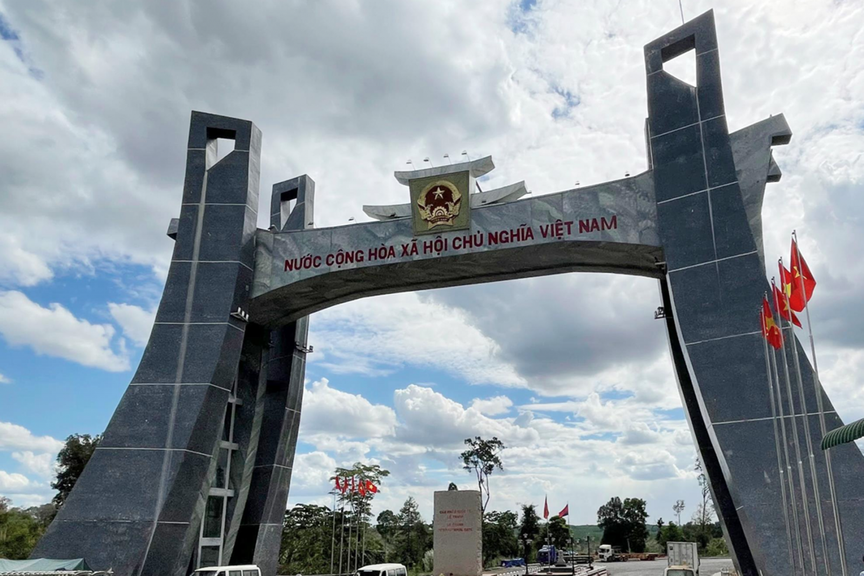 Cửa khẩu quốc tế Lệ Thanh. Nguồn ảnh: Internet Cửa khẩu quốc tế Lệ Thanh. Nguồn ảnh: Internet