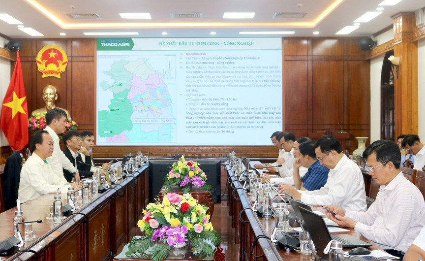 Hình ảnh tại buổi làm việc tại ngày 13/10. Nguồn ảnh: UBND tỉnh Gia Lai Hình ảnh tại buổi làm việc tại ngày 13/10. Nguồn ảnh: UBND tỉnh Gia Lai