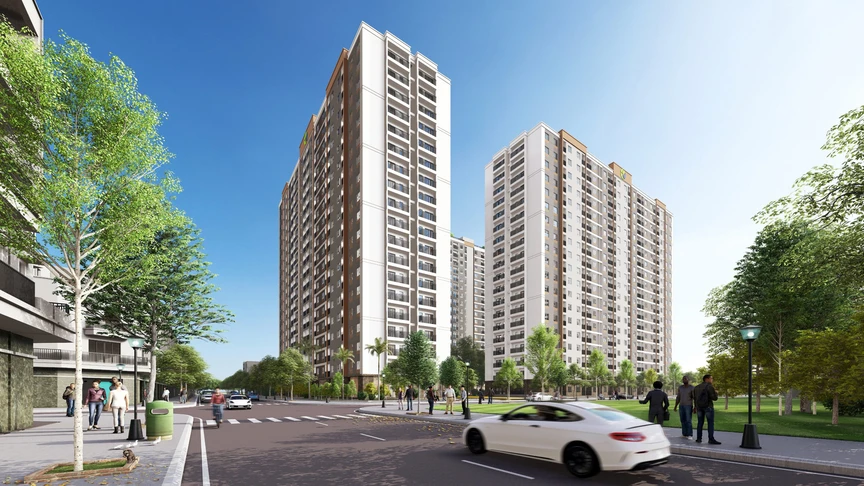 Phối cảnh dự án EcoHome Sông Thương. Nguồn ảnh: Internet Phối cảnh dự án EcoHome Sông Thương. Nguồn ảnh: Internet