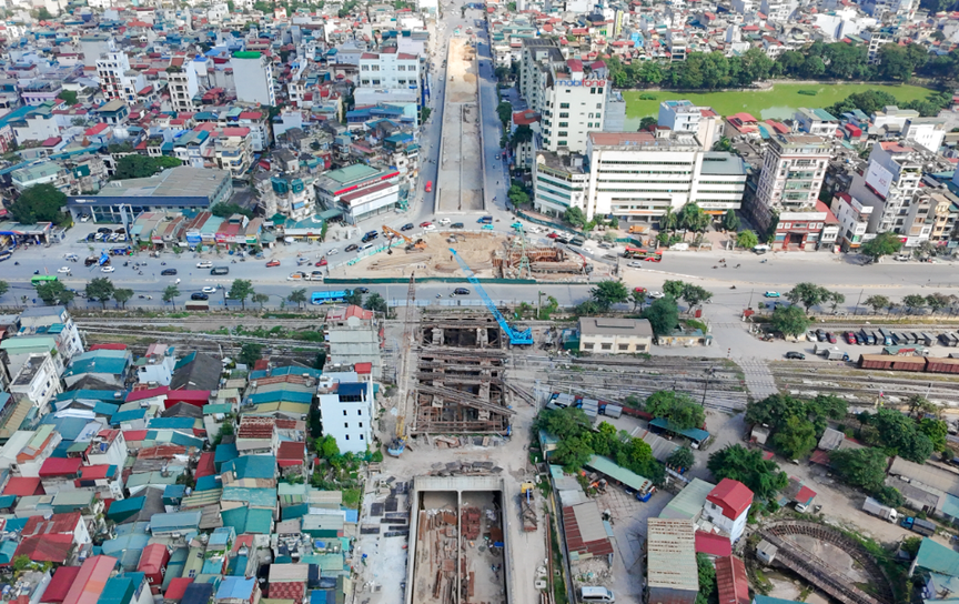Bắt đầu khởi động lại cây cầu thuộc tuyến đường nghìn tỷ 'đắp chiếu' nhiều năm giữa lòng Hà Nội- Ảnh 2. Bắt đầu khởi động lại cây cầu thuộc tuyến đường nghìn tỷ 'đắp chiếu' nhiều năm giữa lòng Hà Nội- Ảnh 2.
