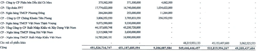Cổ phiếu bất động sản nào giúp Lideco và Nhà Đà Nẵng lãi lớn trong quý III/2025?- Ảnh 4. Cổ phiếu bất động sản nào giúp Lideco và Nhà Đà Nẵng lãi lớn trong quý III/2025?- Ảnh 4.