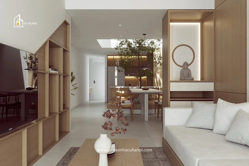 Thay áo cho căn hộ 100m2: Biến căn nhà cũ kỹ giữa phố thị thành tổ ấm hiện đại, tinh tế- Ảnh 1. Thay áo cho căn hộ 100m2: Biến căn nhà cũ kỹ giữa phố thị thành tổ ấm hiện đại, tinh tế- Ảnh 1.