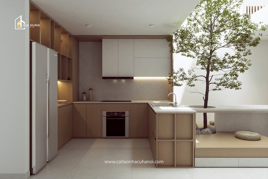 Thay áo cho căn hộ 100m2: Biến căn nhà cũ kỹ giữa phố thị thành tổ ấm hiện đại, tinh tế- Ảnh 4. Thay áo cho căn hộ 100m2: Biến căn nhà cũ kỹ giữa phố thị thành tổ ấm hiện đại, tinh tế- Ảnh 4.