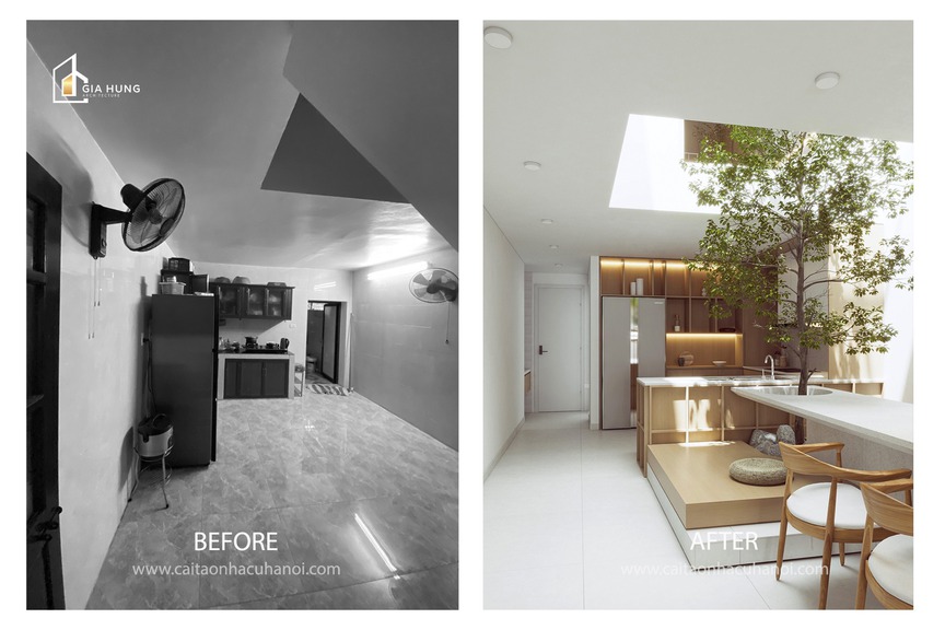 Thay áo cho căn hộ 100m2: Biến căn nhà cũ kỹ giữa phố thị thành tổ ấm hiện đại, tinh tế- Ảnh 3. Thay áo cho căn hộ 100m2: Biến căn nhà cũ kỹ giữa phố thị thành tổ ấm hiện đại, tinh tế- Ảnh 3.