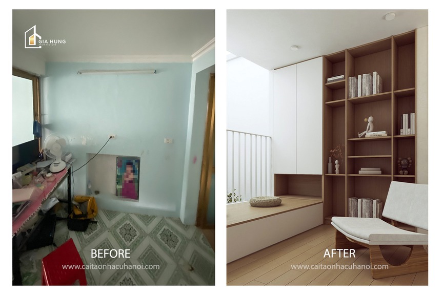 Thay áo cho căn hộ 100m2: Biến căn nhà cũ kỹ giữa phố thị thành tổ ấm hiện đại, tinh tế- Ảnh 10. Thay áo cho căn hộ 100m2: Biến căn nhà cũ kỹ giữa phố thị thành tổ ấm hiện đại, tinh tế- Ảnh 10.