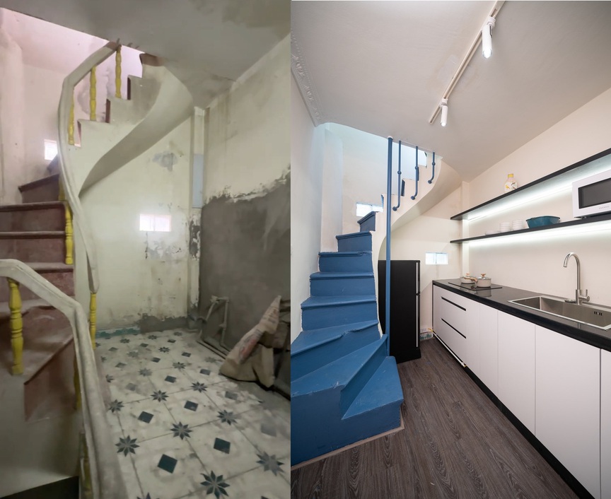 Căn tập thể cũ trong ngõ Phan Đình Phùng ‘lột xác’ thành homestay rực rỡ giữa lòng Hà Nội- Ảnh 5.