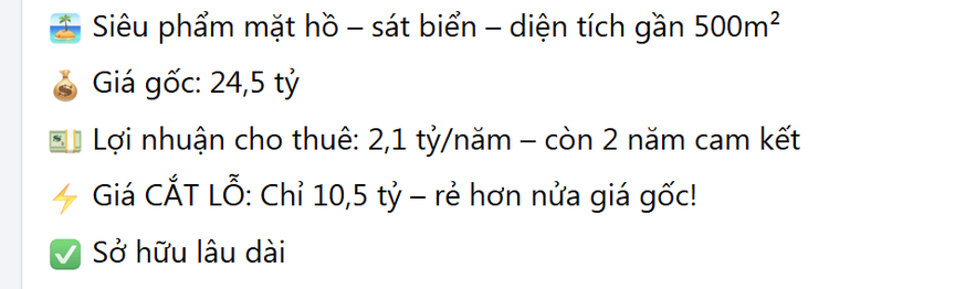 Biệt thự 24,5 tỷ đồng rao cắt lỗ 10,5 tỷ vẫn 'ế': Phía sau "nỗi buồn" của nhà đầu tư- Ảnh 1.