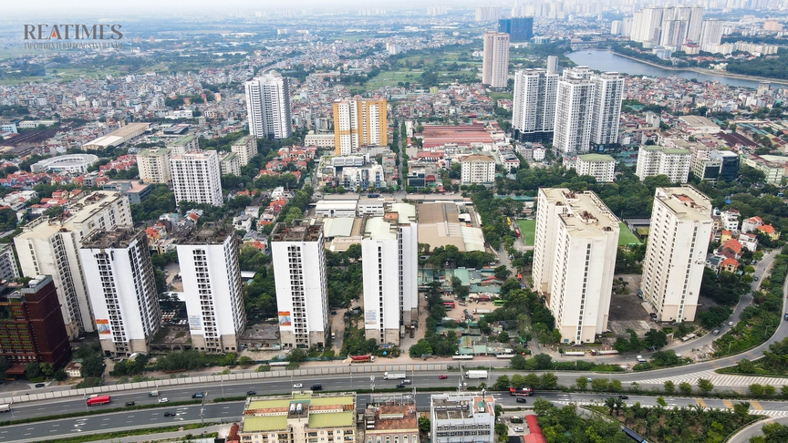 Nhà ở sinh viên Pháp Vân - Tứ Hiệp "thay áo mới" thành nhà ở xã hội- Ảnh 2. Nhà ở sinh viên Pháp Vân - Tứ Hiệp "thay áo mới" thành nhà ở xã hội- Ảnh 2.