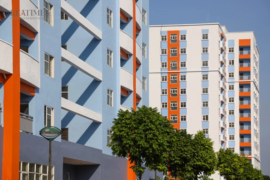 Cận cảnh nhà tái định cư vị trí "vàng" ở Hà Nội bỏ hoang 7 năm "lột xác" làm nhà ở xã hội- Ảnh 12. Cận cảnh nhà tái định cư vị trí "vàng" ở Hà Nội bỏ hoang 7 năm "lột xác" làm nhà ở xã hội- Ảnh 12.