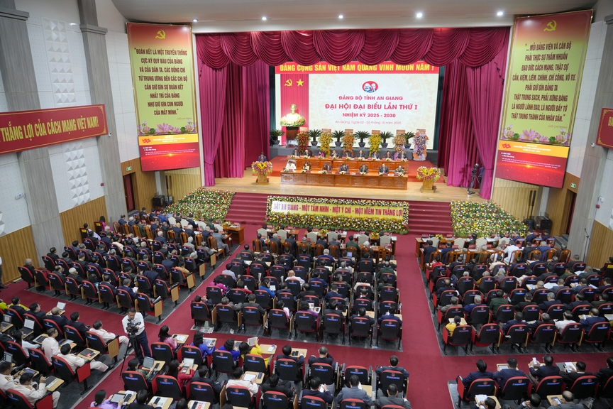 Khai mạc Đại hội Đảng bộ tỉnh An Giang lần thứ I : “Một An Giang – Một tầm nhìn – Một ý chí – Một niềm tin thắng lợi”- Ảnh 2.