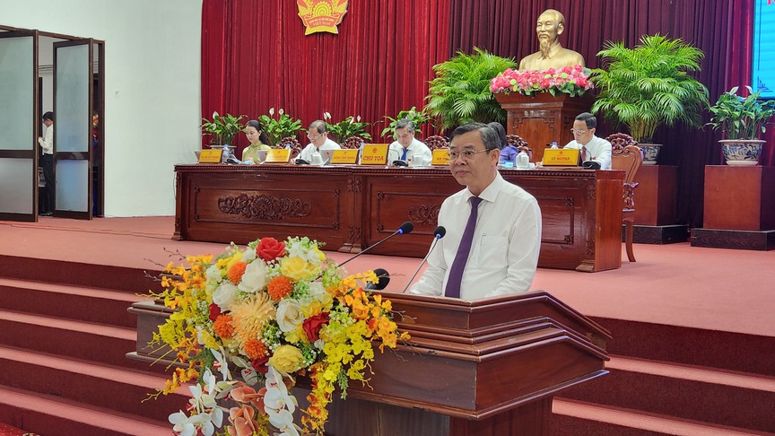 Ông Trương Cảnh Tuyên được bầu giữ chức Chủ tịch UBND TP. Cần Thơ- Ảnh 1.