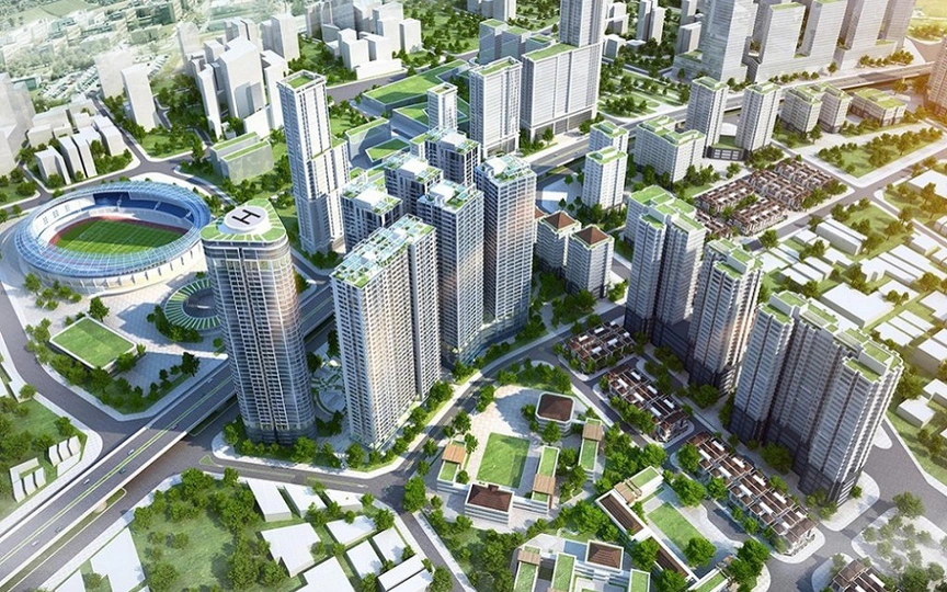 Khu đô thị mới Đại Kim. Nguồn ảnh: UBND TP. Hà Nội