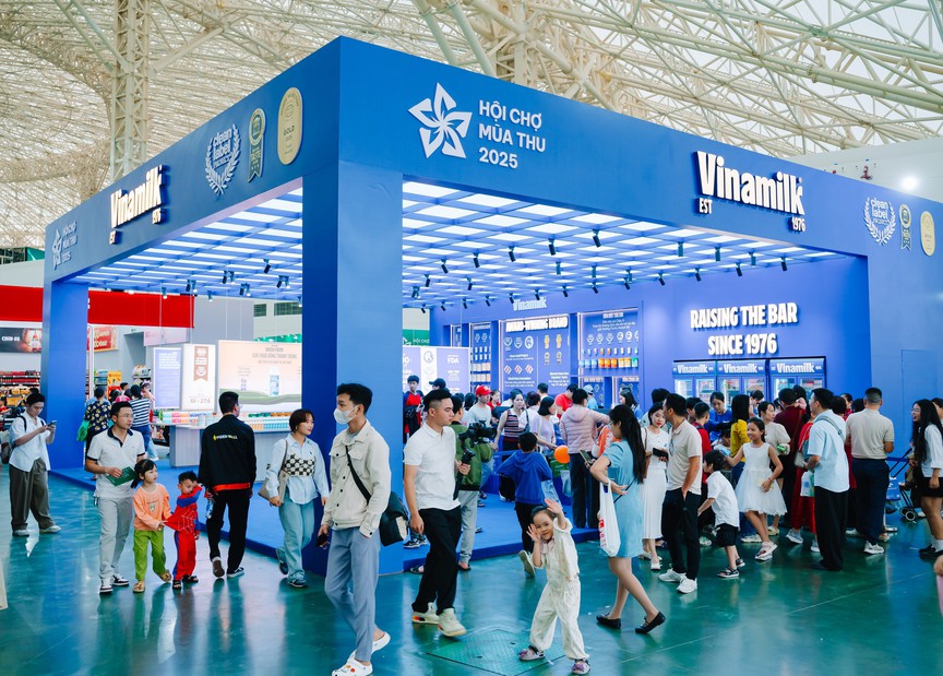 Vinamilk thể hiện "Bản lĩnh Việt Nam - Vươn tầm Quốc tế" tại Hội chợ Mùa Thu 2025- Ảnh 1.