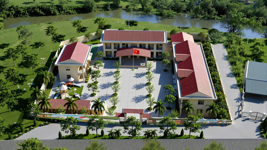 Phối cảnh Toà nhà Khám chữa bệnh Trung tâm Y tế Tương Dương. Nguồn ảnh: Deoca.vn